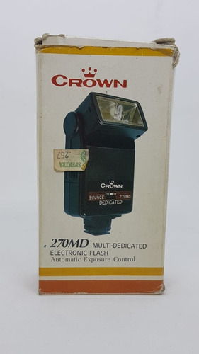 Flash Marca Crown 270 Multi  Eletronic 13,5x6 X 3 Cm     391