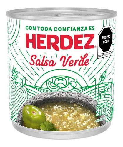 Salsa Verde Herdez 210g