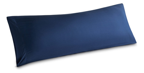 Fundas De Bamboo Para Almohada Corporal Azul Marino 50x137cm