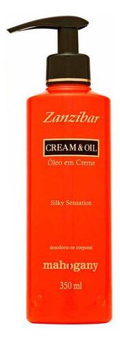 Mahogany Óleo Em Creme Zanzibar 350ml - Original