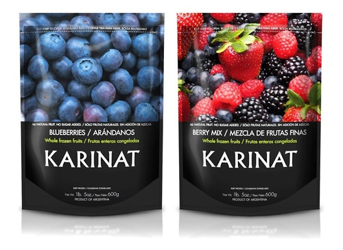 Arandanos O Mix Frutos Congelados X 600 Gramos