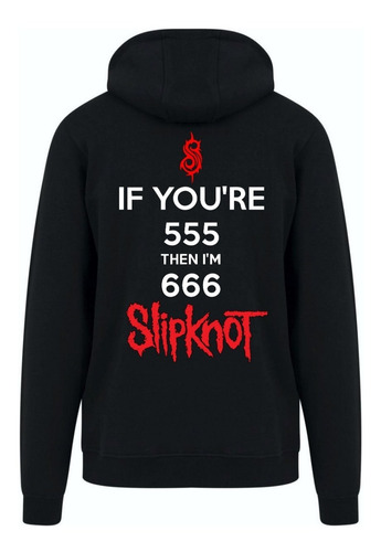 Campera Slipknot - Logo 666 - Rock - Cnc