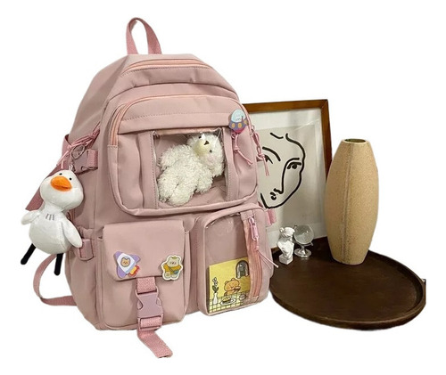 Mochila Kawaii De Estilo Coreano Para Estudiantes De La Escu