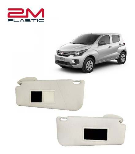 Visera Mobi 2017 2018 2019 Fiat Mobi Par 2 Piezas 2mplastic