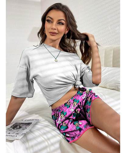 Short Ultra Cómodo Y Fresco Ropa De Casa