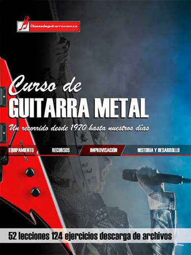 Curso De Guitarra Metal Libro