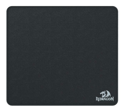 Imagen 1 de 2 de Mouse Pad gamer Redragon Flick de caucho y tela l 400mm x 450mm x 4mm negro