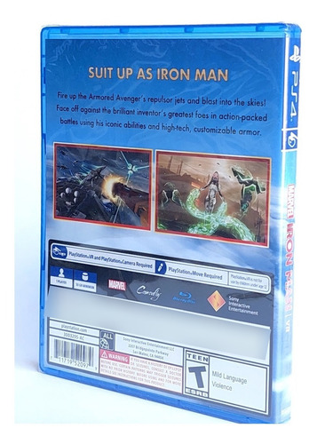 Imagen 2 de 3 de Ps4 Iron Man Vr Video Juego Ps4 Nuevo
