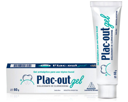 Plac-out Gel Antiseptico Bucal X 60g