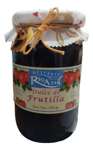 Dulce Mermelada De Frutilla Río Azul El Bolson Patagonia