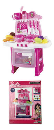 Cocina De Juguete Barbie Accesorios 24