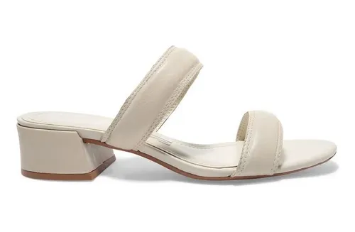Sand lia Mule Santa Lolla Couro Salto Bloco