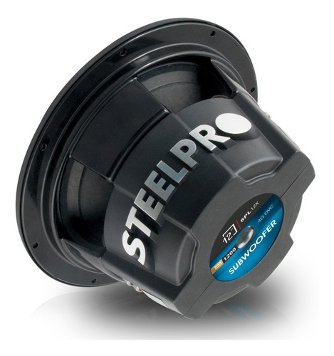 Imagen 2 de 3 de Subwoofer 12 Pulgadas Doble Bobina 1200 Watts Steelpro