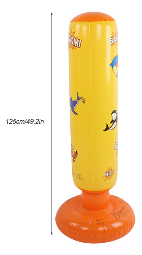 Children Boxing Column Inflatable Kids Hitting Punching Bag