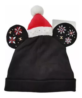 Mickey Mouse Gorro Navidad Luces Disney Store