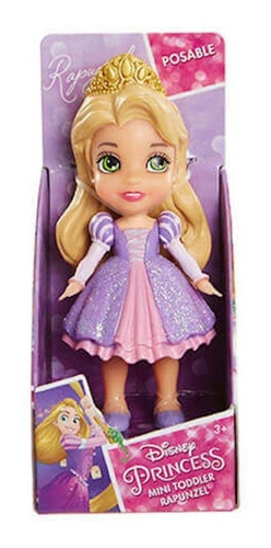 Mini Boneca Princesas - Rapunzel