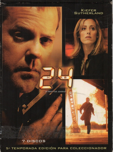 Dvd Serie 24 Horas (temporada 5) 7 Dvd