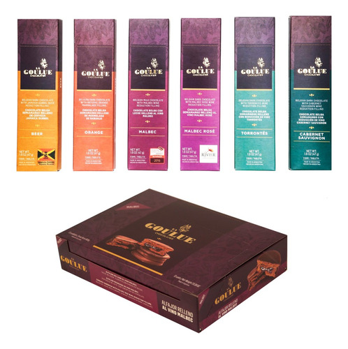 La Goulue Chocolatier 6 Pack Barras + 1 X12 Alfajores