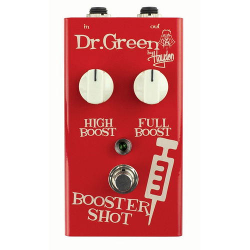 Pedal Para Guitarra Dr Green Booster Shot - Gain Booster 6pa