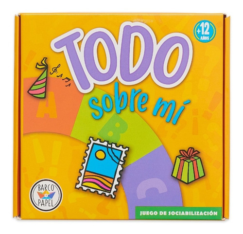 Juego De Mesa Didáctico Para Niños Y Adultos "Todo Sobre Mi" Barco de Papel, Genera Empatía e incentiva la Socialbilidad