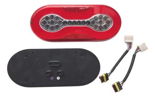 Par Lanterna Traseira Phantom 42 Leds 12v Carreta Randon