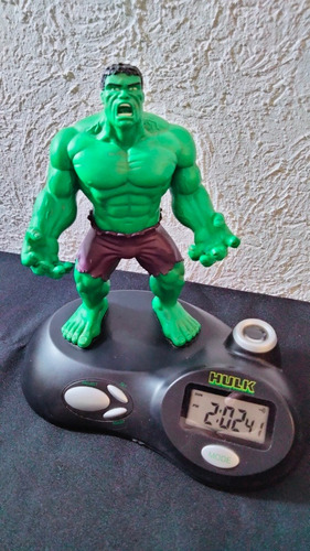 Hulk Reloj Proyector Digital Vintage 2003 Universal Marvel