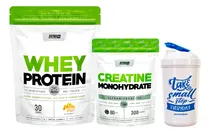 Comprar Star Nutrition Combo Whey Protein Doypack X2lb Sabor Banana + Creatina Pura Doypack X300gr + Vaso Shaker 600ml