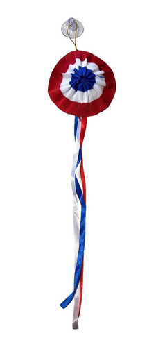 Imagen 1 de 3 de Pack De 12 Escarapela Listones Lasos Fiestas Patrias 23871-9