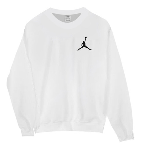 Imagen 5 de 6 de Sweater Jordan Suéter Sin Capucha Algodón Dama Y Caballero