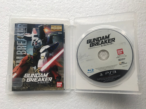 Ps3 Gundam Breaker Original Japones Usado Sa