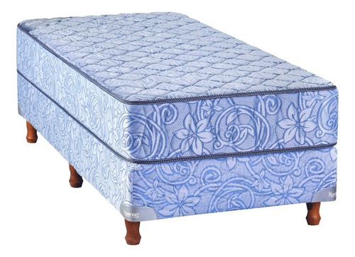 Colchon+sommier Kavanag Body Sleep De 190x140x023 Color Celeste