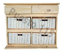 Comprar  Organozador Pino 4 +2 Pino Cajones G Suncho Y Mibre