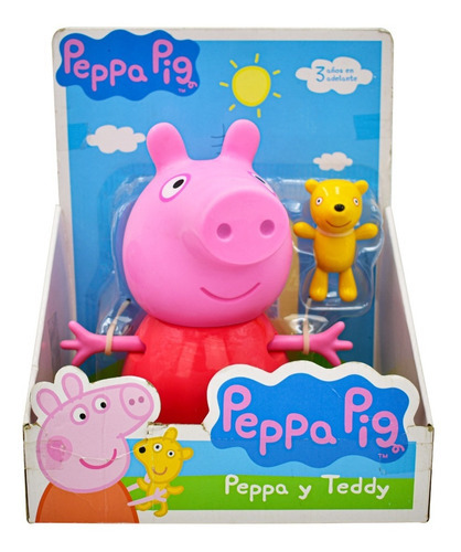 Peppa Pig Teddy Y Peppa Muñeca 24cm Fotorama