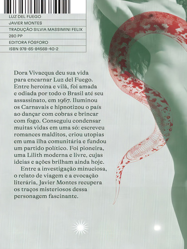 Luz Del Fuego, De Montes, Javier. Fósforo Editora, Capa Mole Em Português