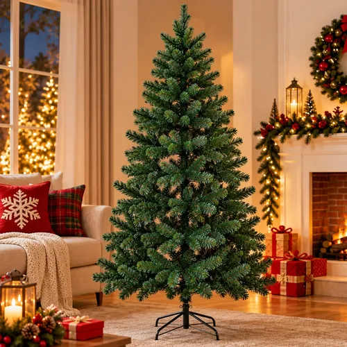 Árvore De Natal 1,80m Luxo 550 Galhos Premium Reforçada