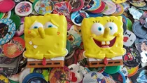 Comprar 200 Tazos Y 2 Porta Tazos De Bob Esponja Envío Gratis Lote 