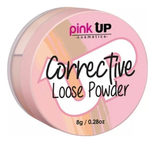 Corrective Loose Powder Pink Up Polvo Suelto Correctivo Mate