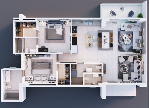 Apartamento En Venta En Rincon Largo, Santiago