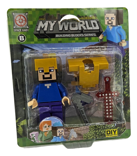 Figuras de acción de Minecraft de My World