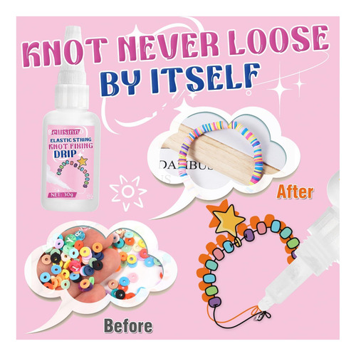 Glue De Joyería Para Cuerda Elástica, Cuerda De Brazalete De