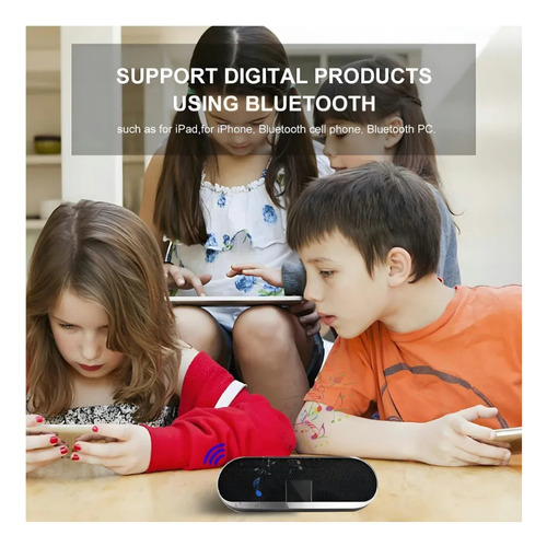 Bluetooth 2.0 Receptor Dock 30 Pins Adaptador Negro