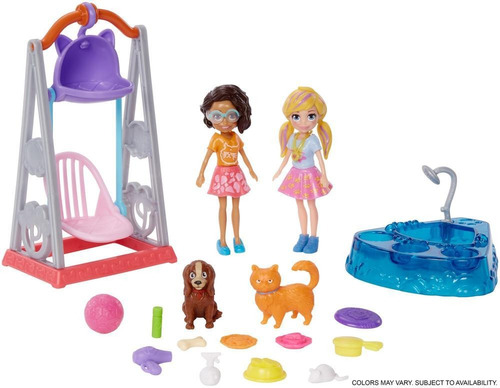 Polly Pocket Hora De Juego Con Mascotas