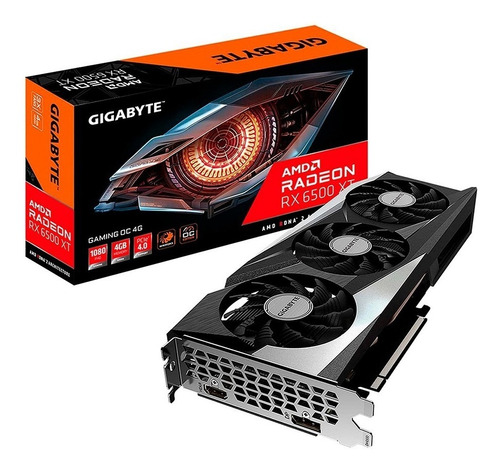  Tarjeta Video Amd Gigabyte Gaming Oc Radeon Rx 6500xt 4gb