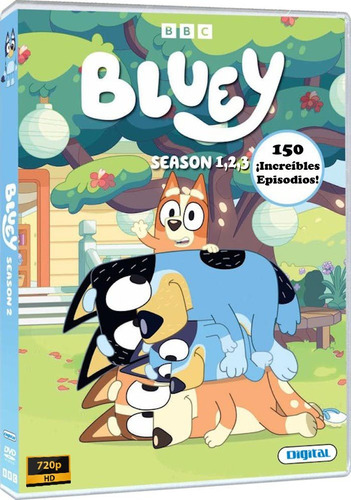 Bluey Serie Completa 3 Temporadas Español Envio Digital