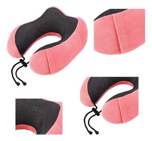 Almohada De Cuello Cojin De Viaje Memory Foam Confort
