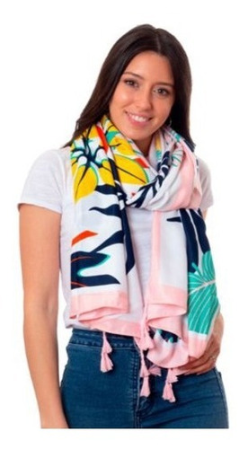 Pareo Playero Pashmina Estampada Dorya 9997