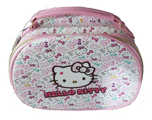 Imagen 1 de 5 de Alhajero Bolsito Porta Cosmeticos Hello Kitty Neceser Pequeñ