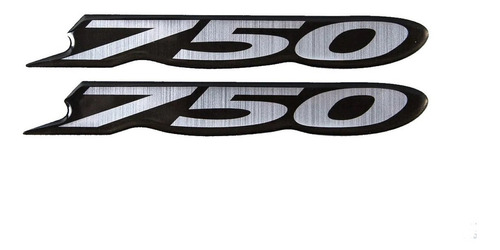 Adesivos Resinado Para Suzuki Gsxf 750 Aço Escovado 18755 Cor Aço Escovado