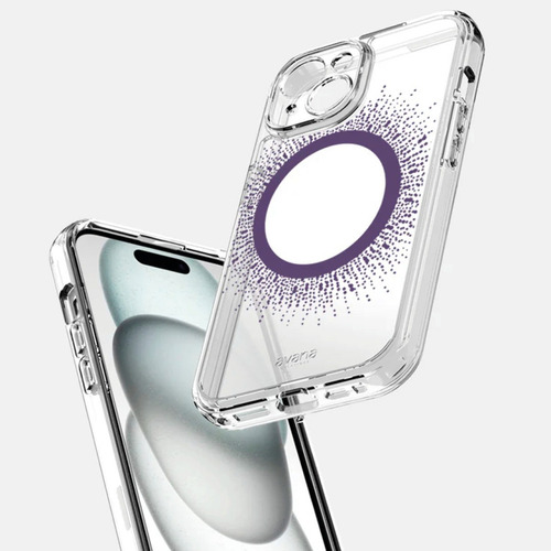 Case Transparente Avana Aura Para iPhone 15 Con Magsafe