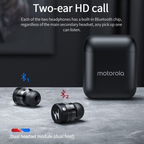 Audifonos Bluetooth Motorola Verve Buds 110 True Wireless